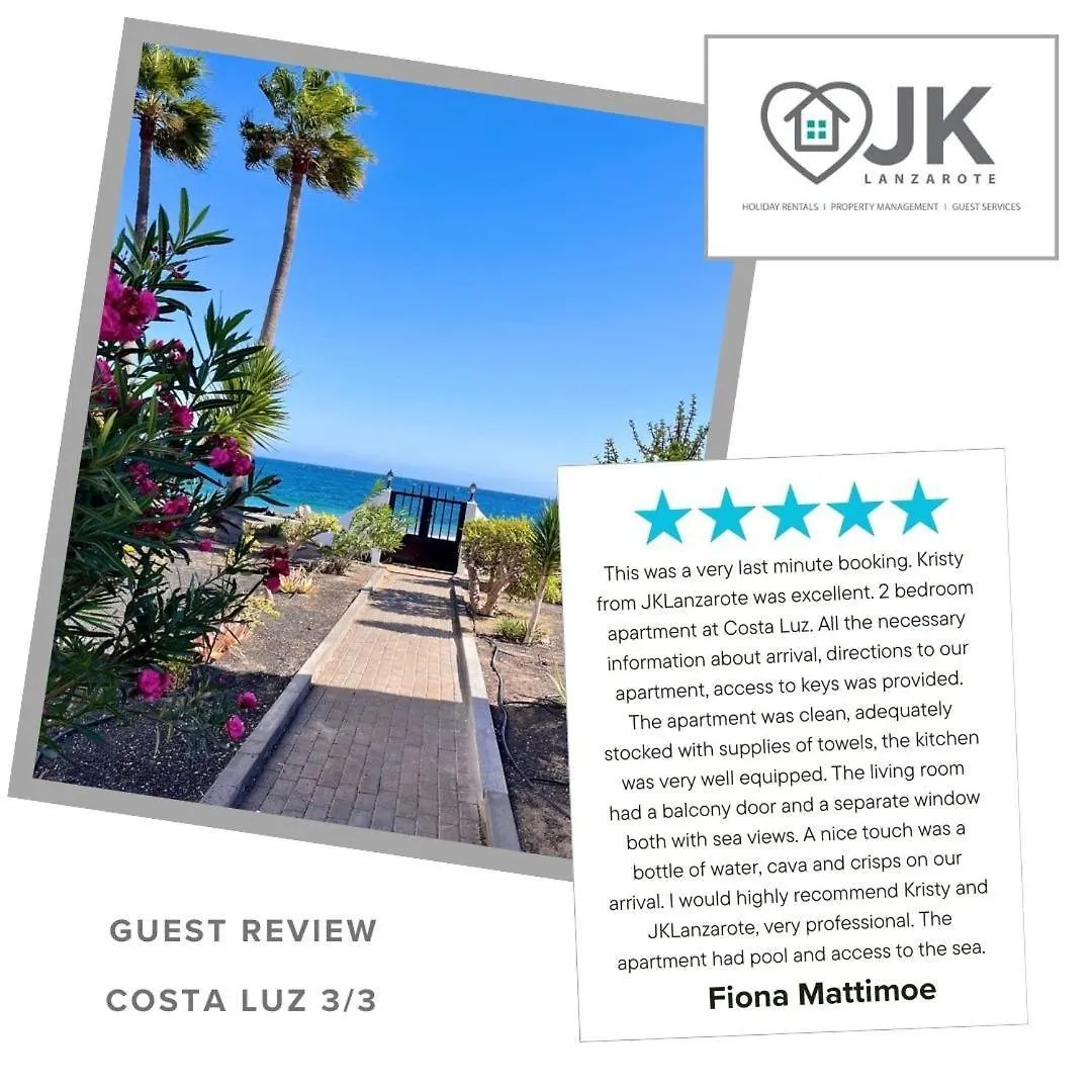 Costa Luz 2 Bedroom By Jk Lanzarote Puerto del Carmen  Spain